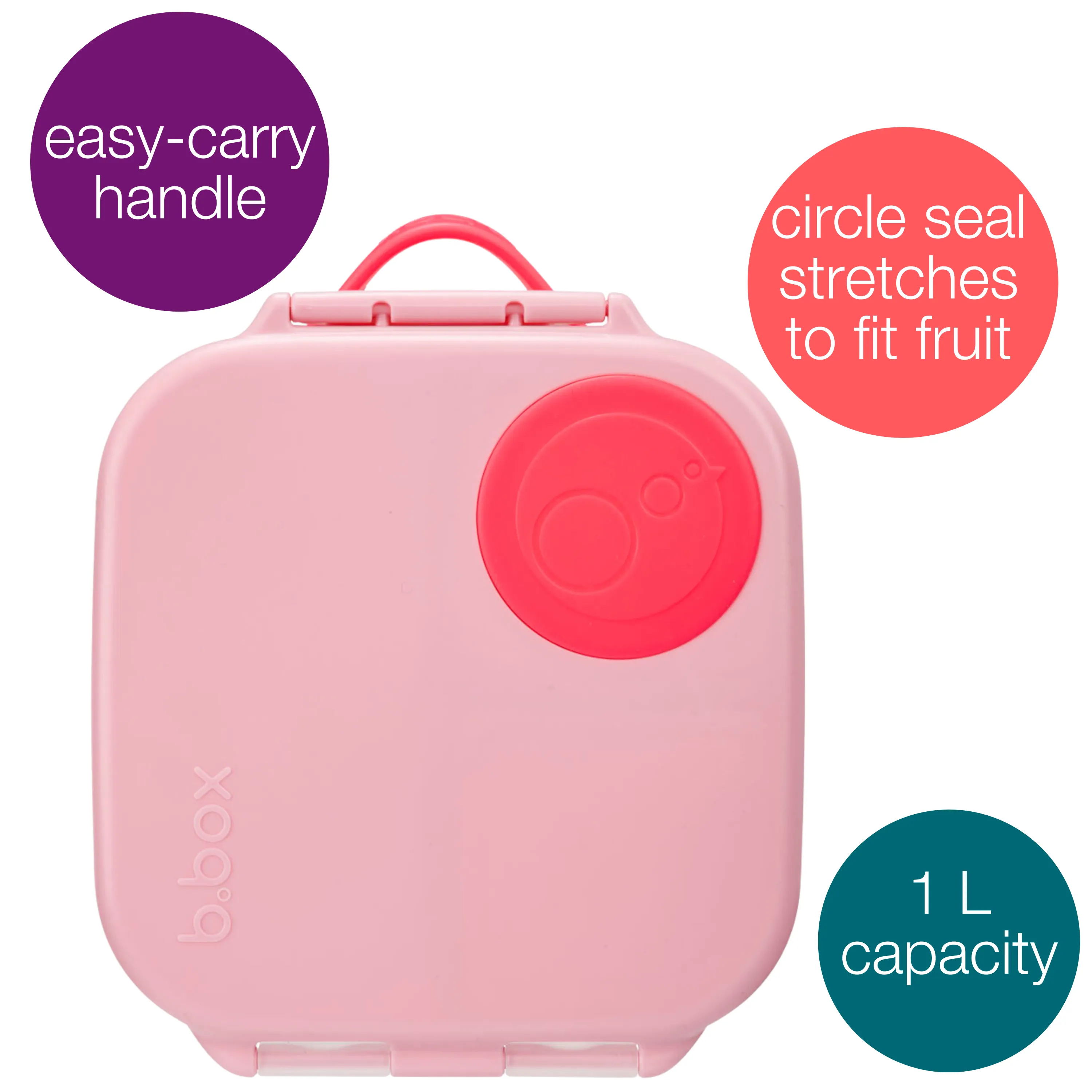 b.box Mini Lunch Box flamingo fizz