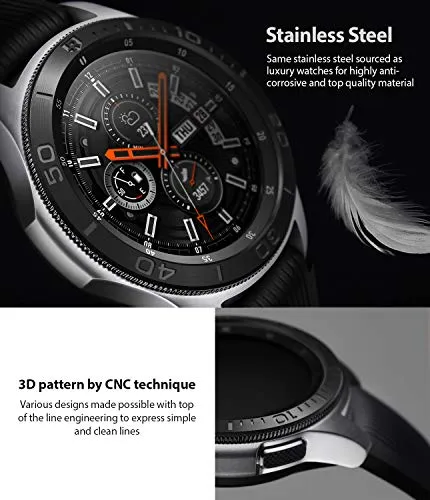 Bezel Styling for Galaxy Watch 46mm  -  GW-46-18  Stainless Steel