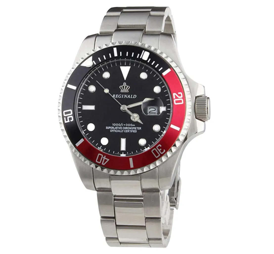 Blue Face Watch Silver Color Sports Dress Watch Luxury Business Green Hulk Watch Quartz Batman Pepsi Submariner