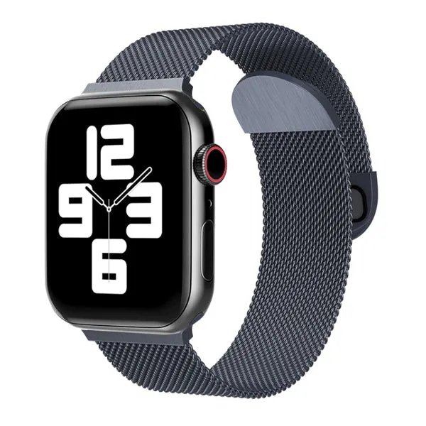 Blue Milano Magnetic Stainless Steel Apple Watch Band 藍色米蘭磁吸不鏽鋼 Apple 錶帶 (KCWATCH1191)