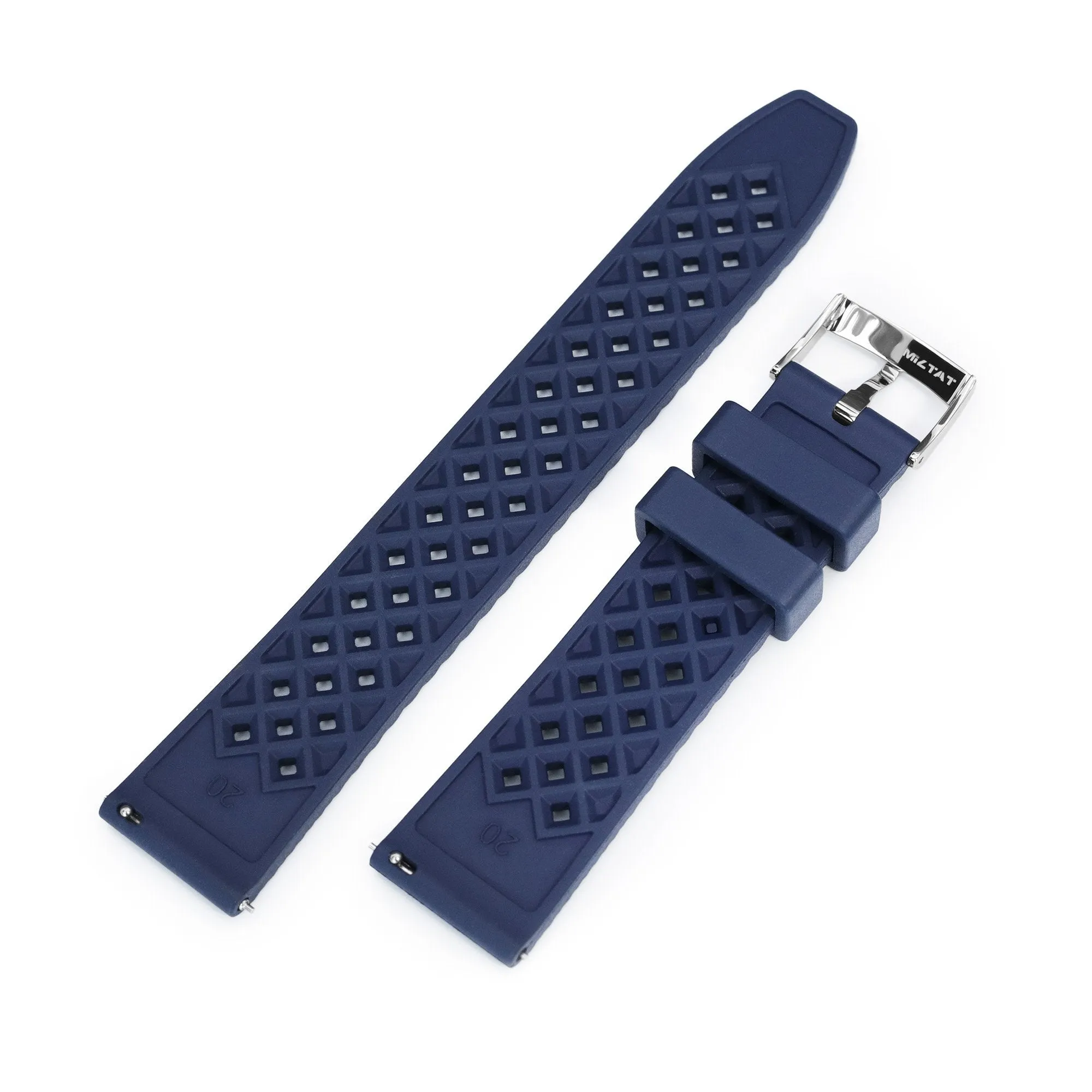 Blue Rhombus FKM Quick Release rubber strap