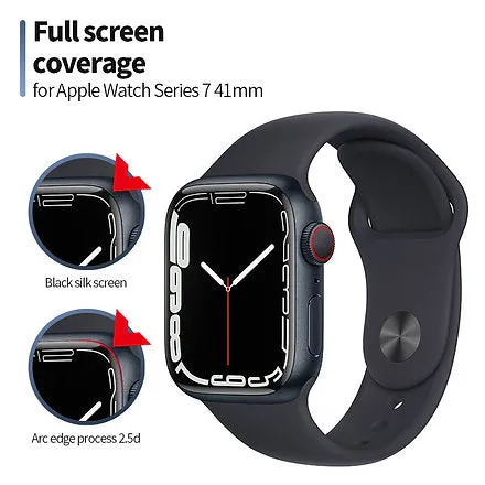 Blueo 3D Curved High Molecule material Screen Protector for Apple Watch 45 mm | Blueo