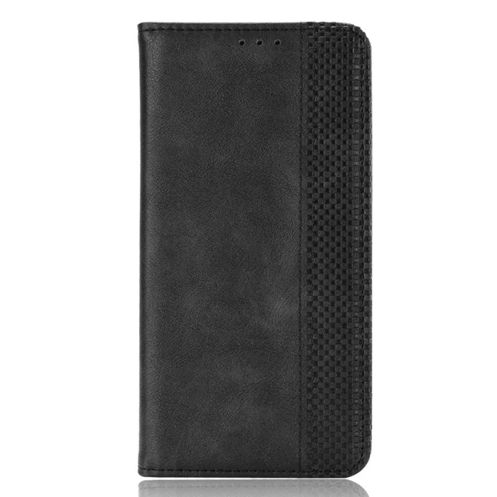 Bofink Vintage OnePlus 9RT 5G leather case - Black