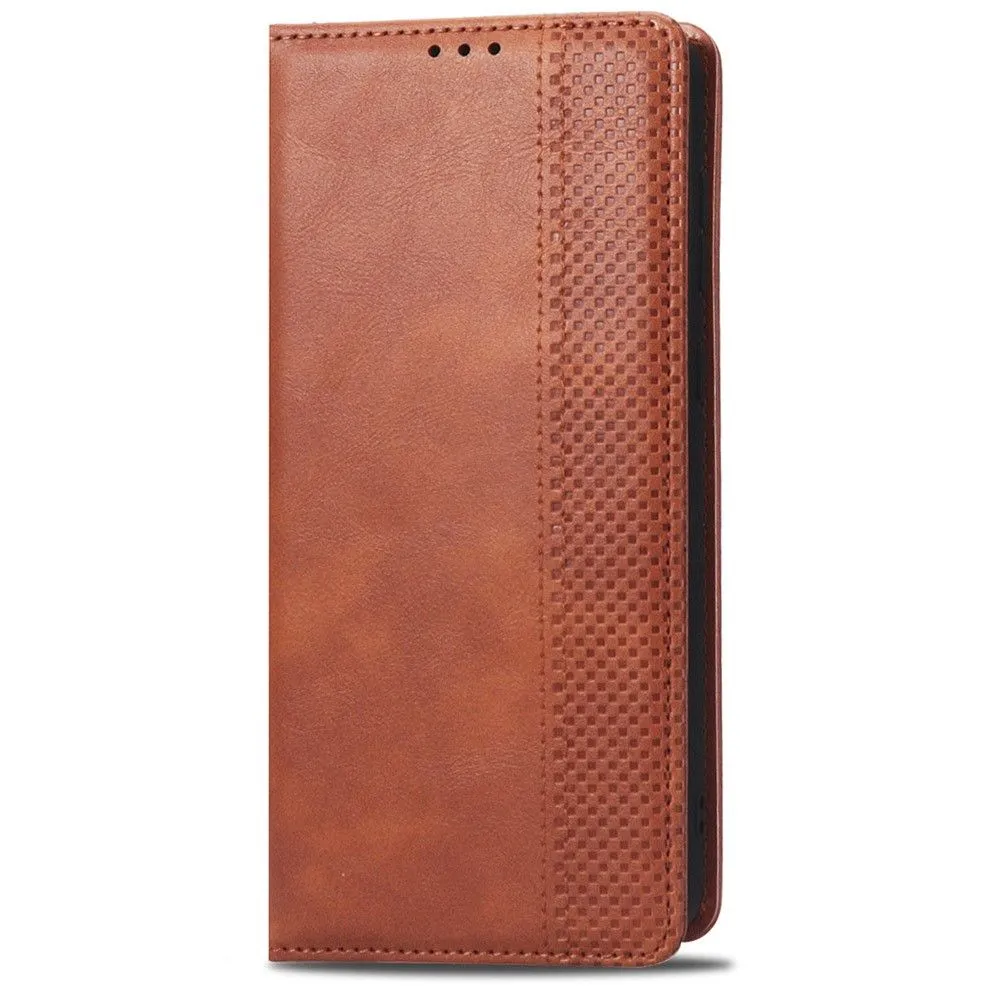 Bofink Vintage Samsung Galaxy A73 leather case - Brown