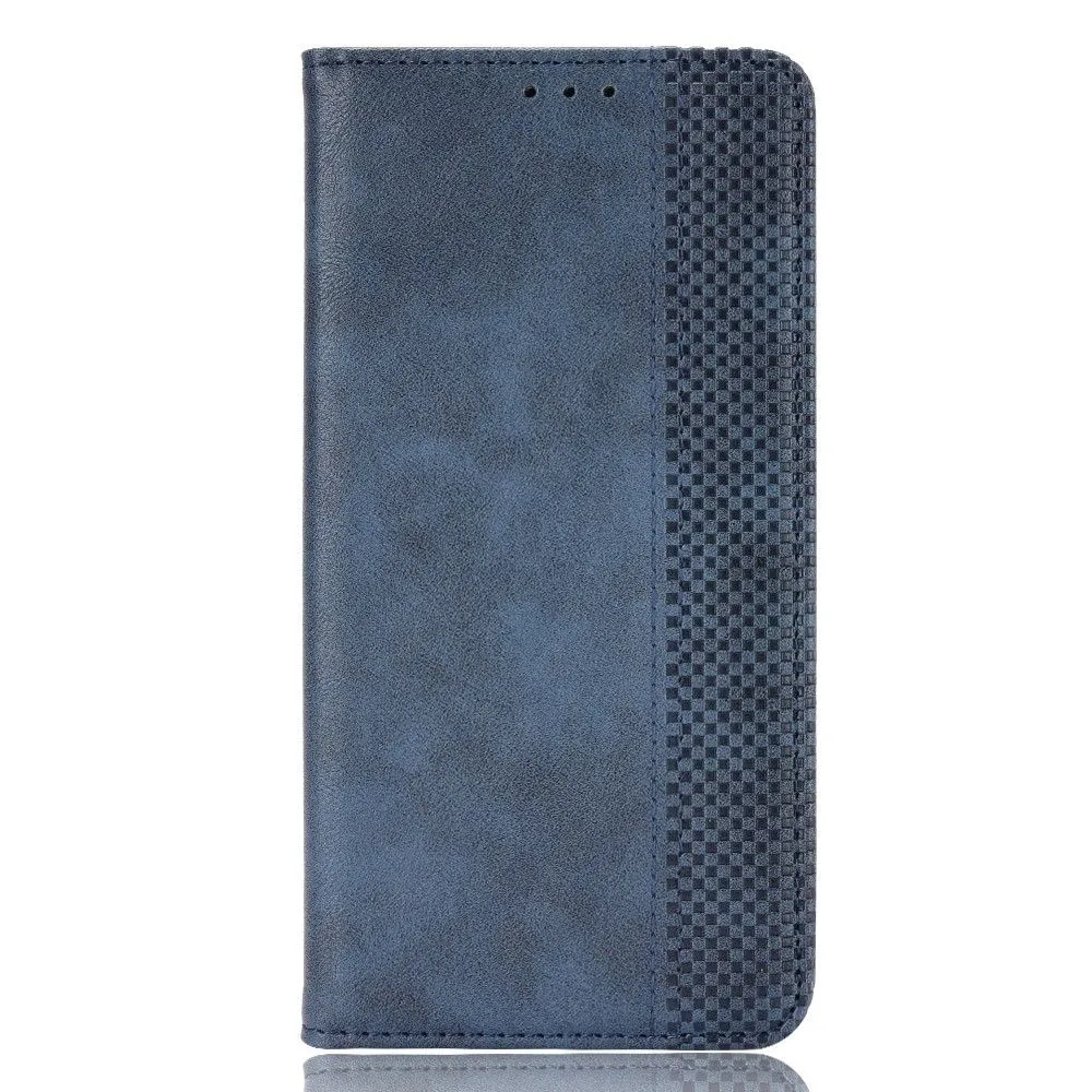 Bofink Vintage Vivo X70 leather case - Blue