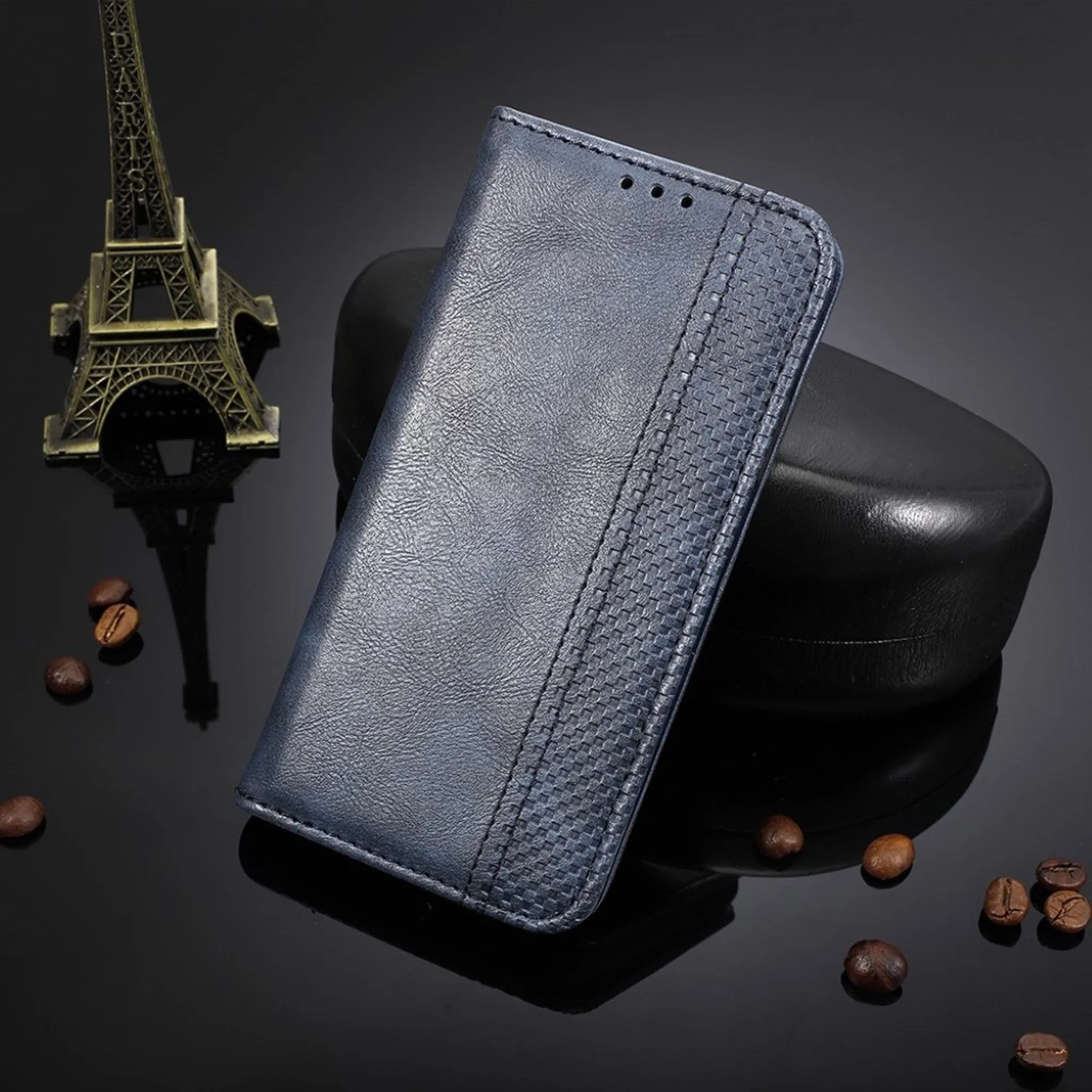 Bofink Vintage Xiaomi Poco F3 GT / Redmi K40 Gaming leather case - Blue