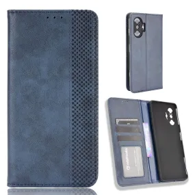 Bofink Vintage Xiaomi Poco F3 GT / Redmi K40 Gaming leather case - Blue