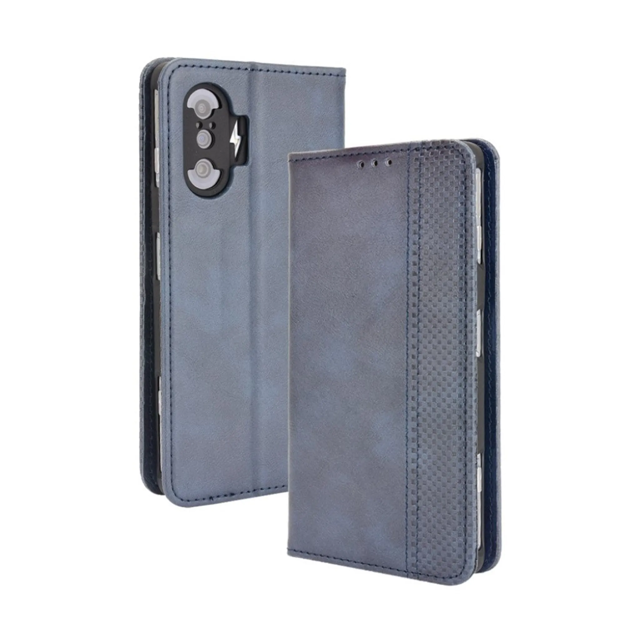 Bofink Vintage Xiaomi Poco F3 GT / Redmi K40 Gaming leather case - Blue