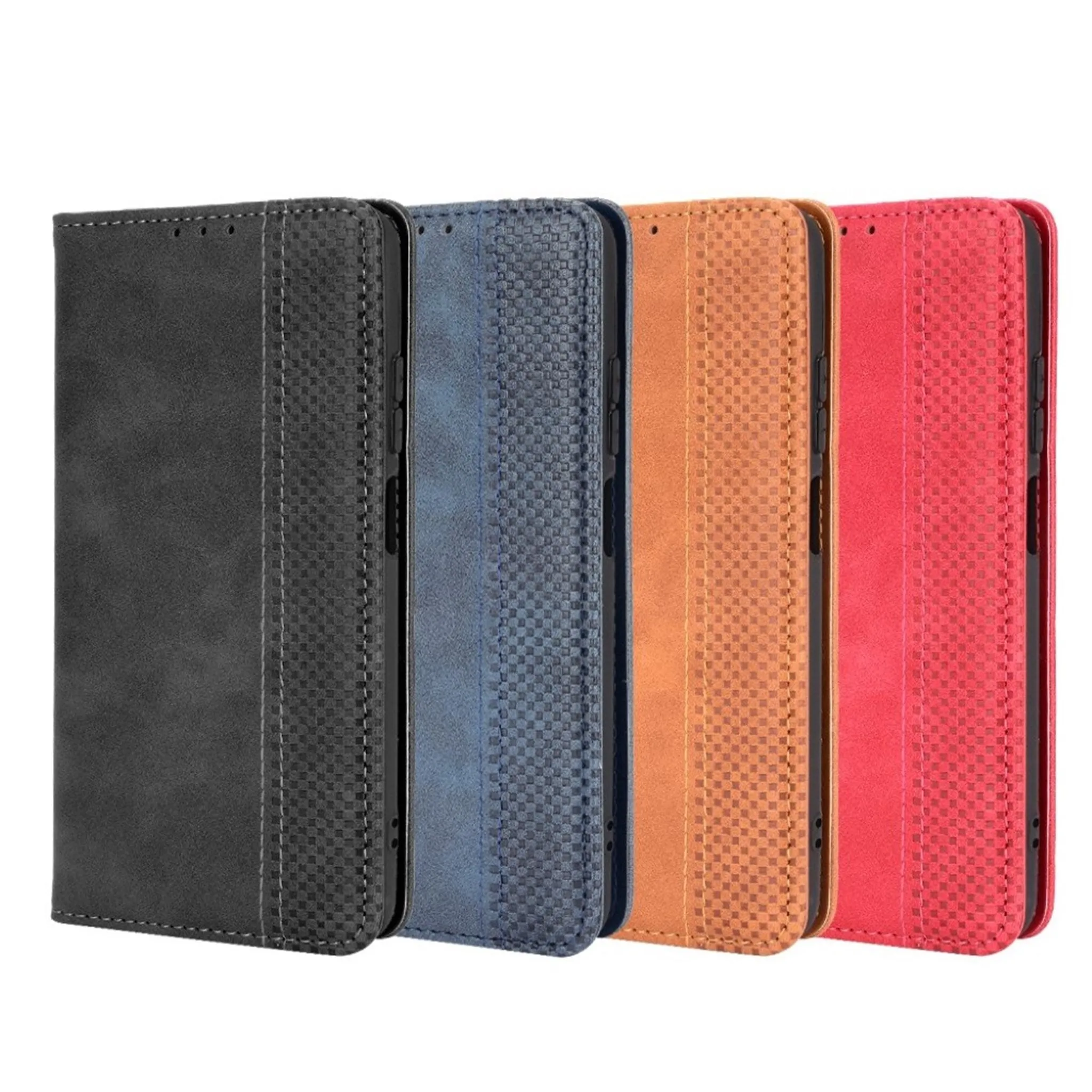 Bofink Vintage Xiaomi Redmi Note 10S leather case - Blue