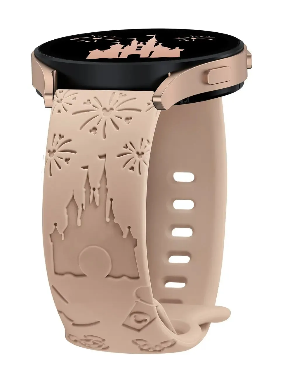 Boho Tribal Inspired Band for Samsung Galaxy Watch 6/5/4 Silicone Strap for Watch 5 Pro/Active 2