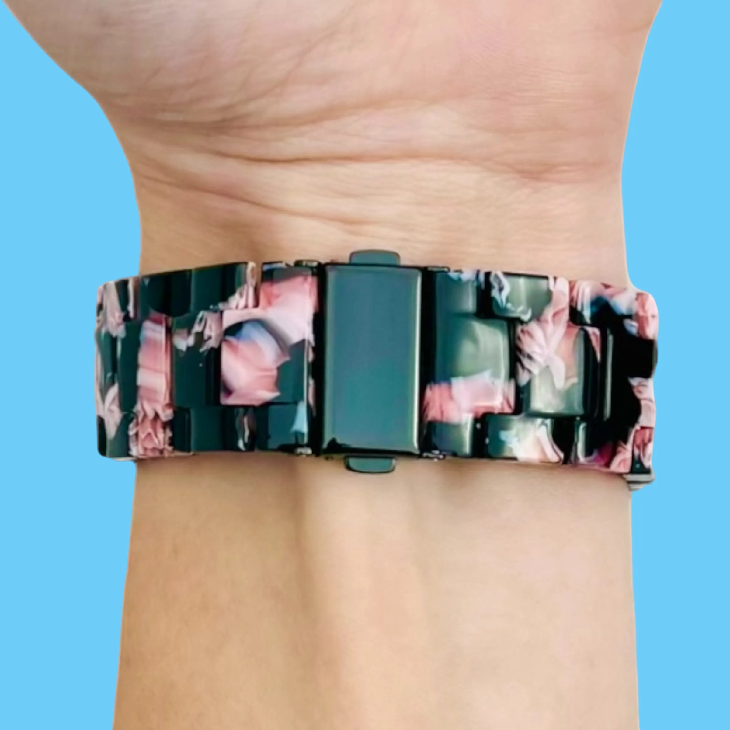 Boom Brinna Sunset, Minne & Vild Ash Stylish Resin Watch Strap