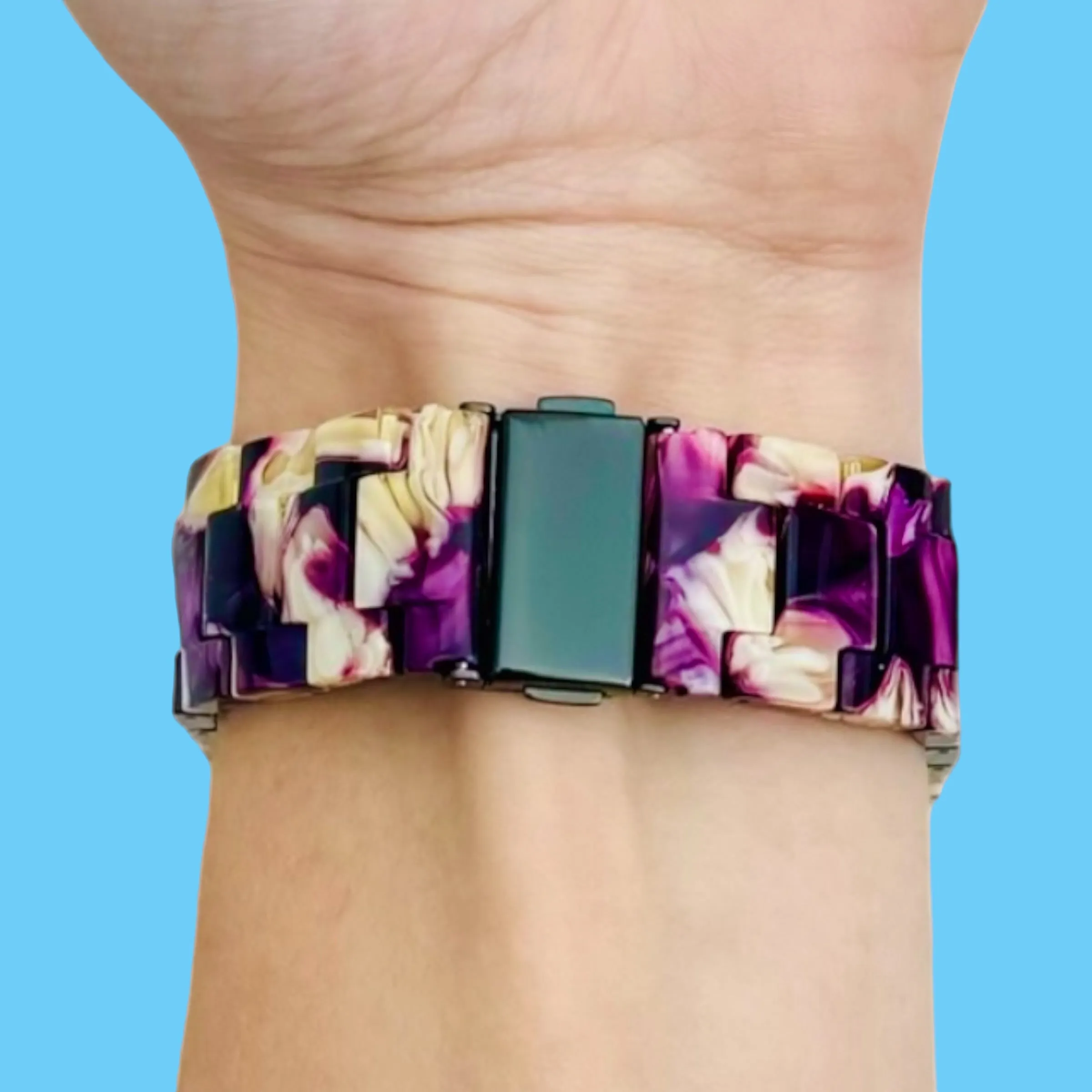 Boom Brinna Sunset, Minne & Vild Ash Stylish Resin Watch Strap