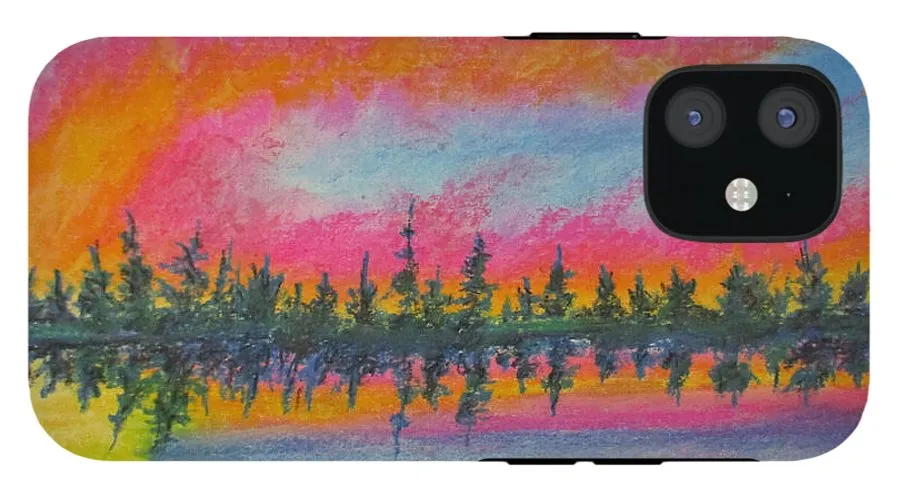 Candycane Sunset - Phone Case