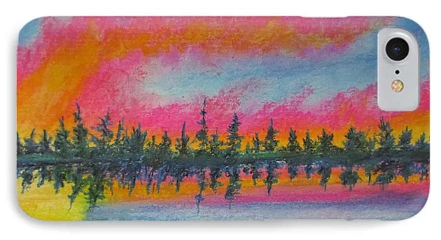 Candycane Sunset - Phone Case