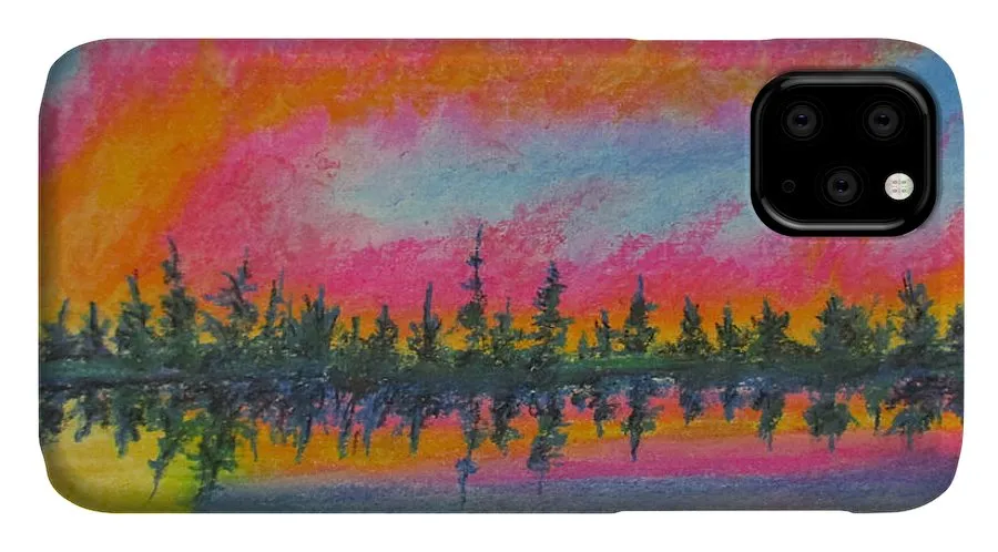 Candycane Sunset - Phone Case