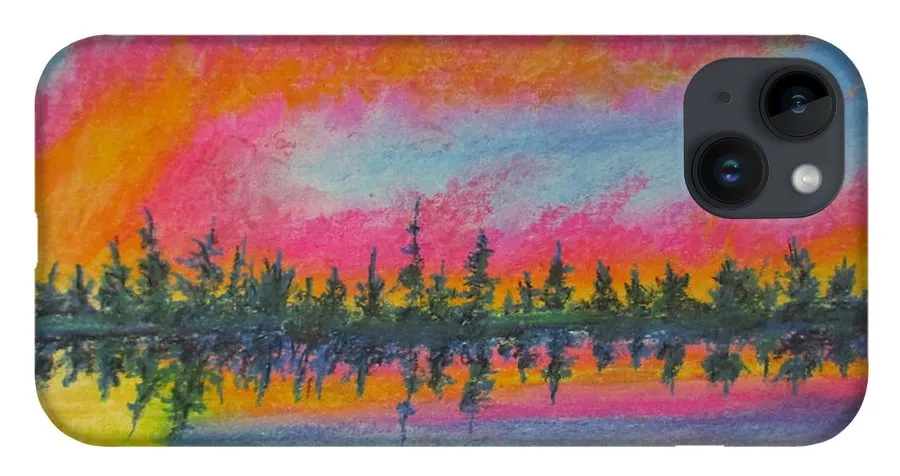 Candycane Sunset - Phone Case