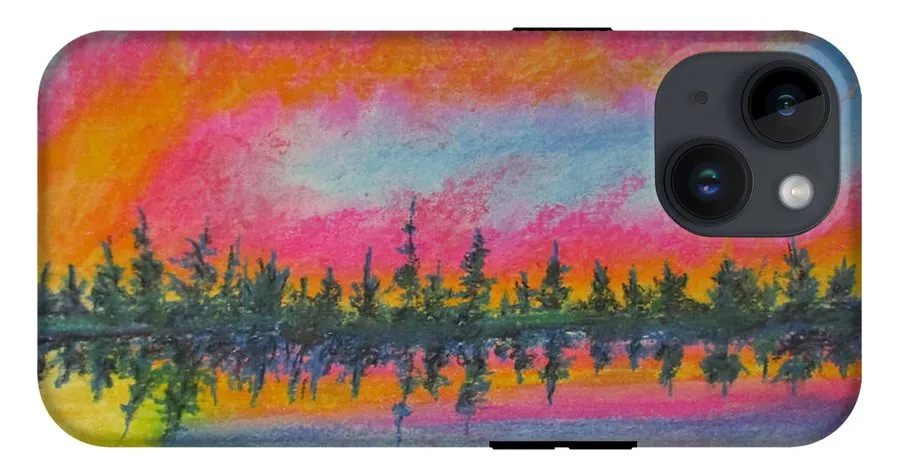 Candycane Sunset - Phone Case