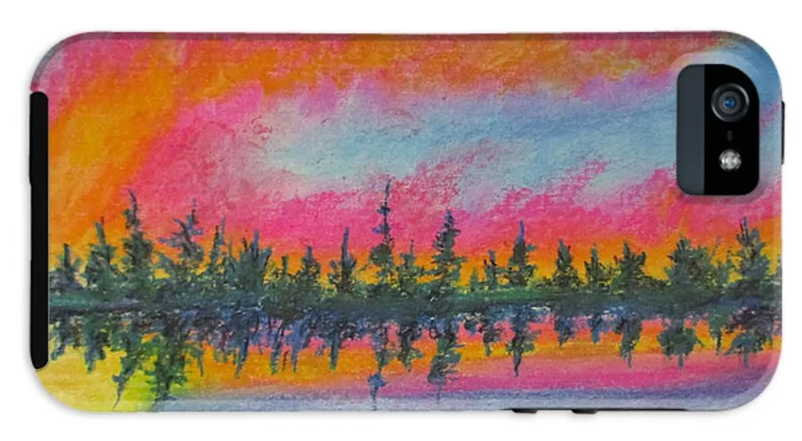 Candycane Sunset - Phone Case