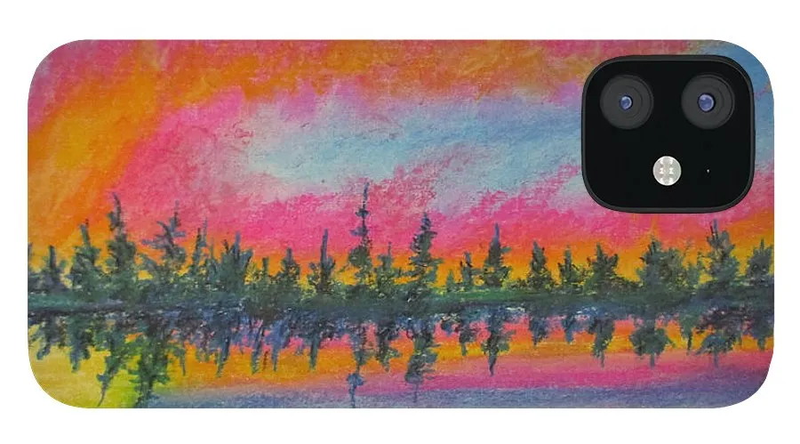 Candycane Sunset - Phone Case