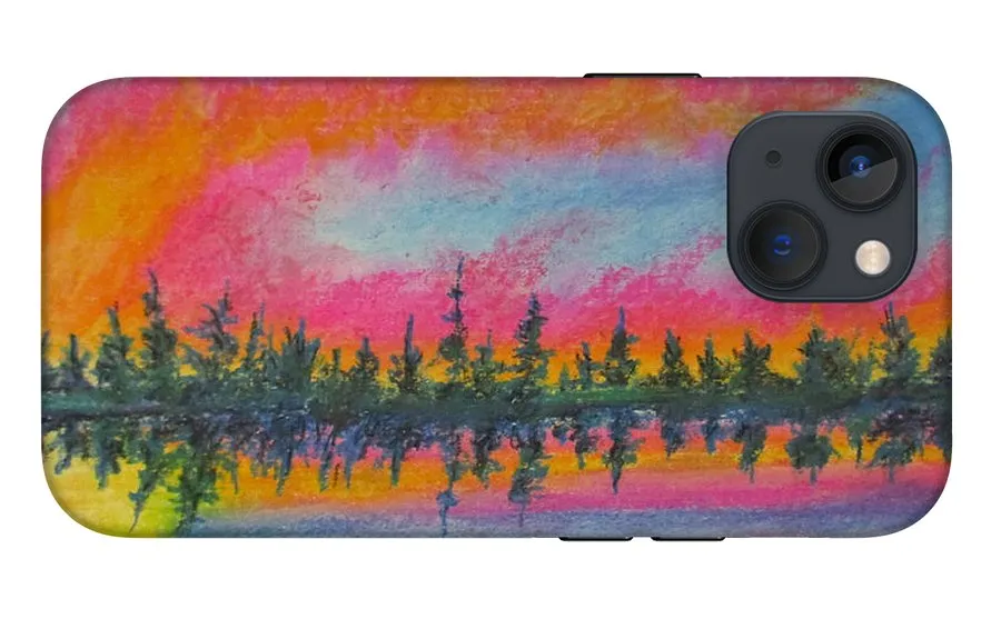 Candycane Sunset - Phone Case