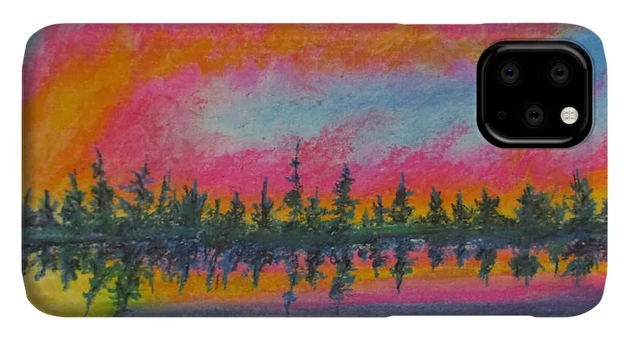 Candycane Sunset - Phone Case