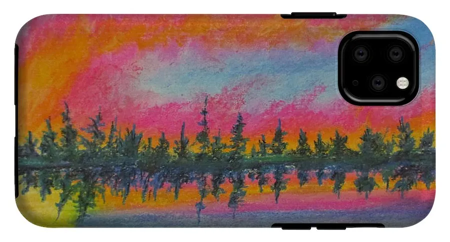 Candycane Sunset - Phone Case