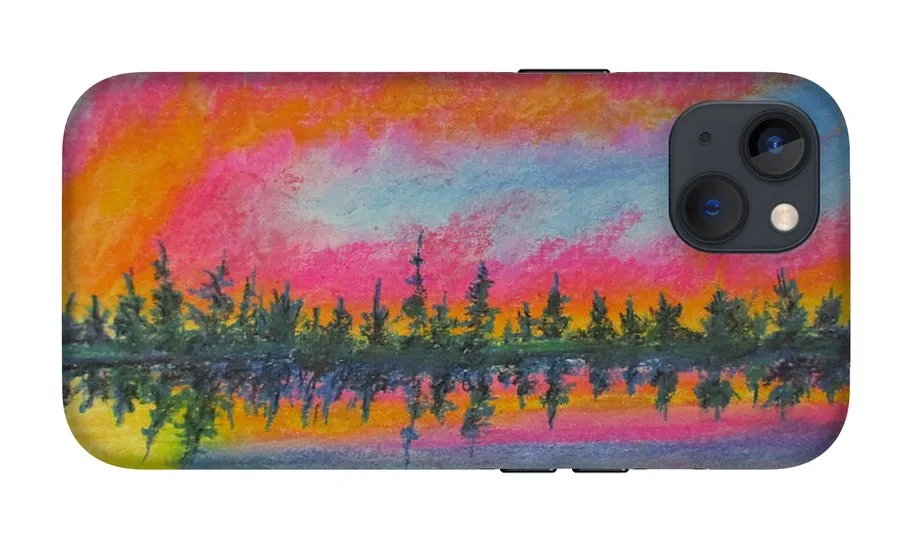 Candycane Sunset - Phone Case