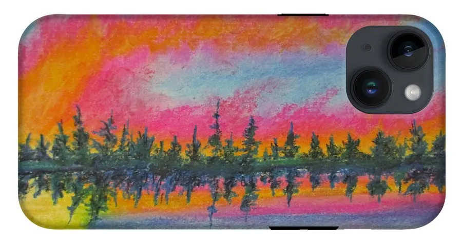 Candycane Sunset - Phone Case