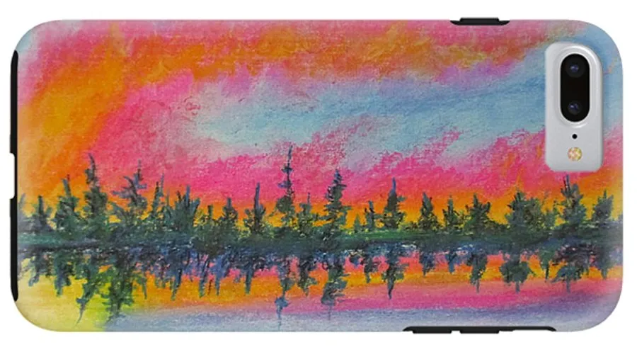 Candycane Sunset - Phone Case