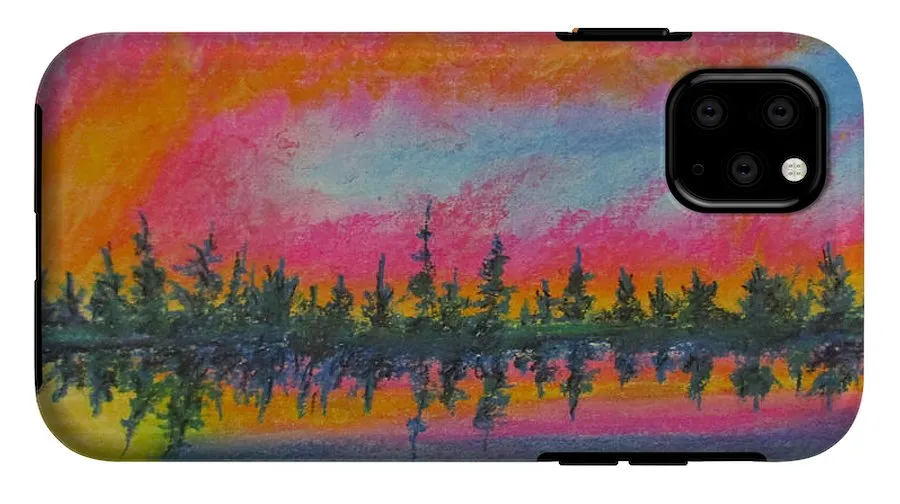 Candycane Sunset - Phone Case