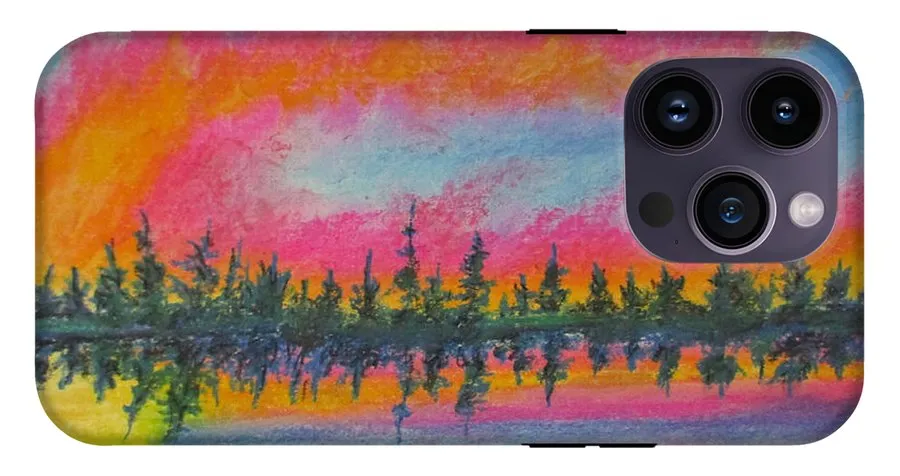 Candycane Sunset - Phone Case