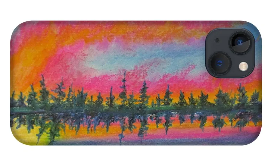 Candycane Sunset - Phone Case