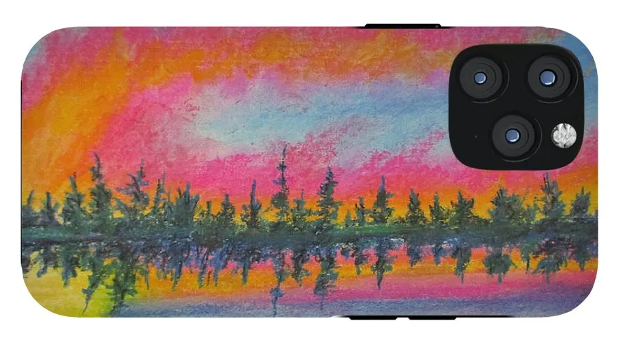 Candycane Sunset - Phone Case