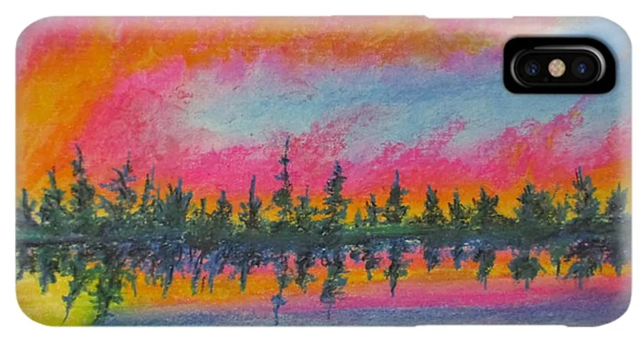 Candycane Sunset - Phone Case