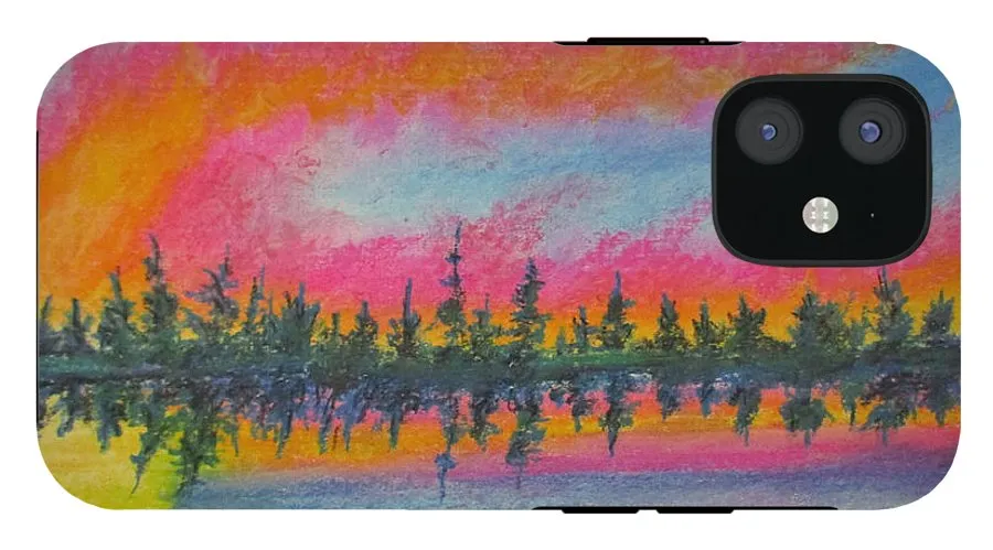 Candycane Sunset - Phone Case