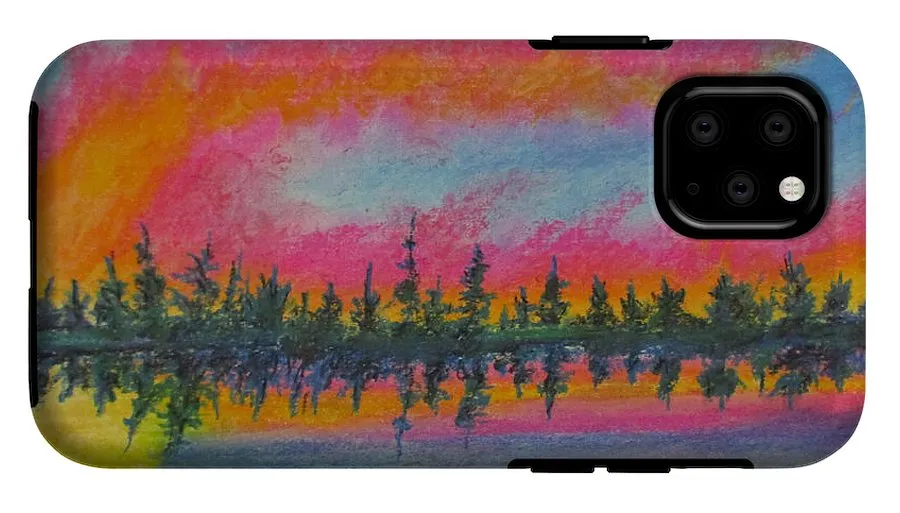 Candycane Sunset - Phone Case