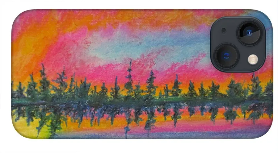 Candycane Sunset - Phone Case