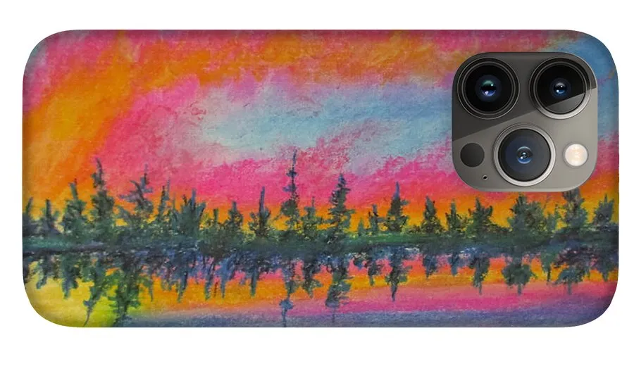 Candycane Sunset - Phone Case