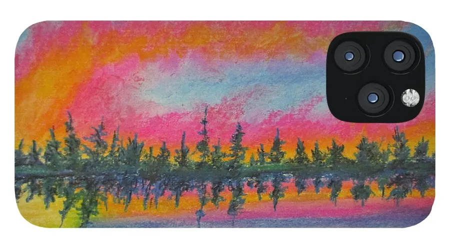 Candycane Sunset - Phone Case