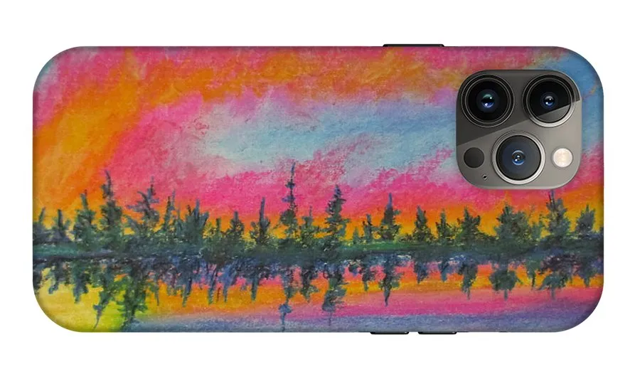 Candycane Sunset - Phone Case