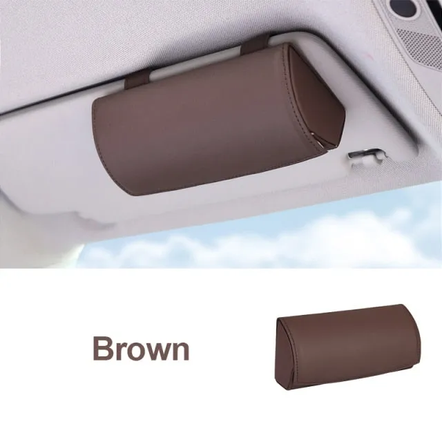 Car Front Sun Glasses Case Box