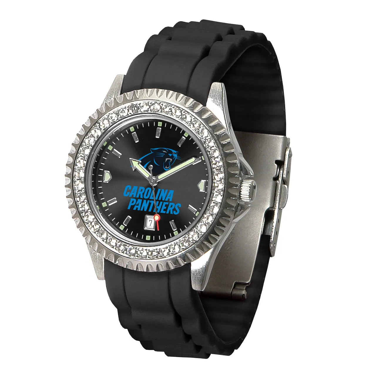 Carolina Panthers Ladies Sparkle Watch