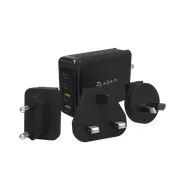 CASA Hub A09 USB-C Gen2 SuperSpeed 9-in-1 Multi-Function Hub   OMNIA Pro GaN 100W Super Charging Kit (Travel Plugs Included)