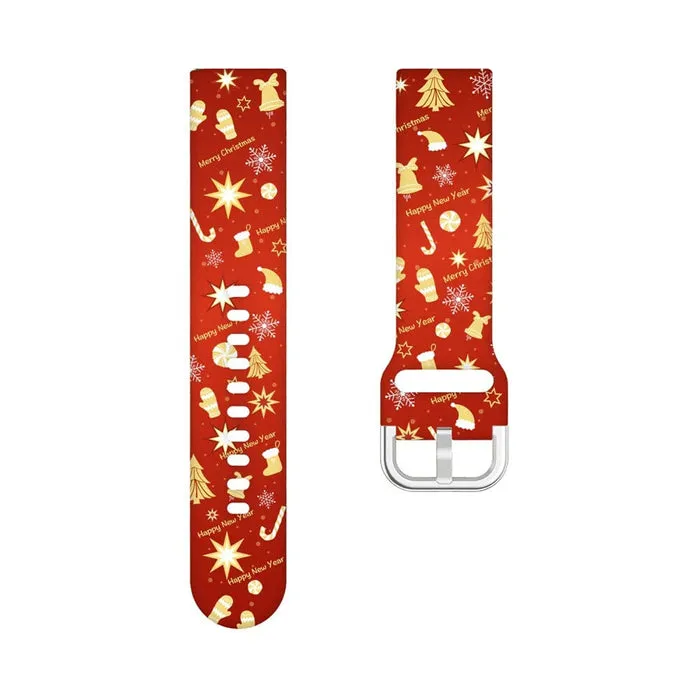 Christmas Watch Straps compatible with the Xiaomi Band 8 Pro