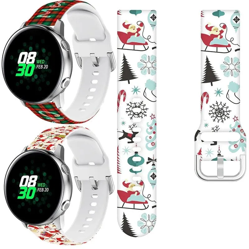 Christmas Watch Straps compatible with the Xiaomi Band 8 Pro