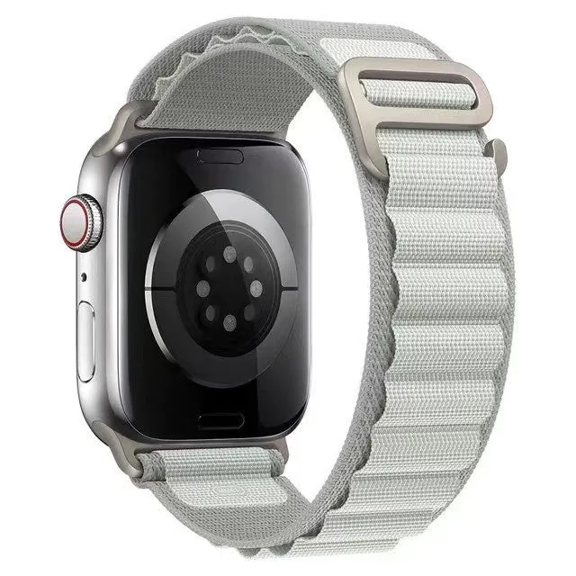 Circular Nylon Watch Band for Apple Watch 42mm 44mm 45mm 49mm