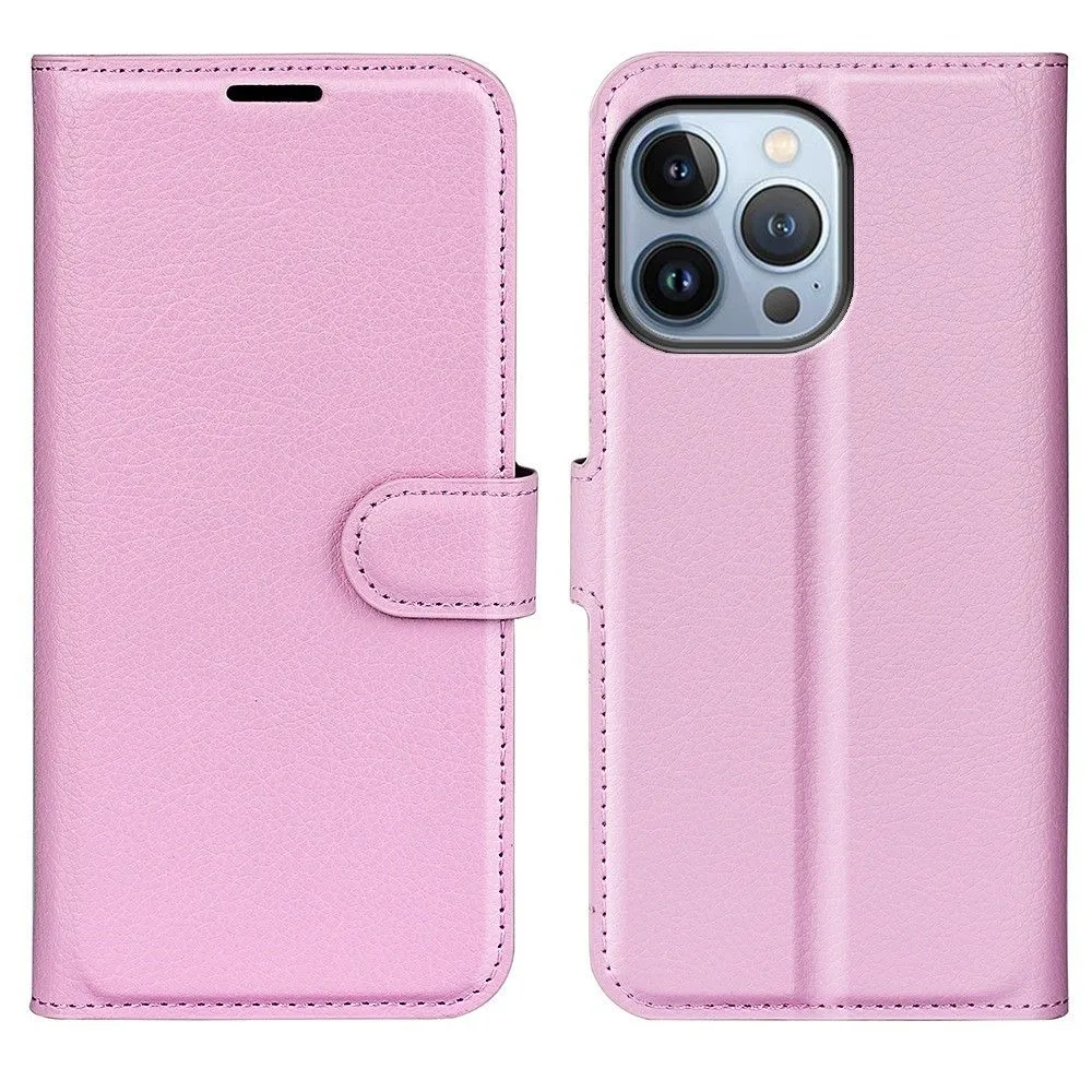 Classic iPhone 14 Pro Max flip case - Pink