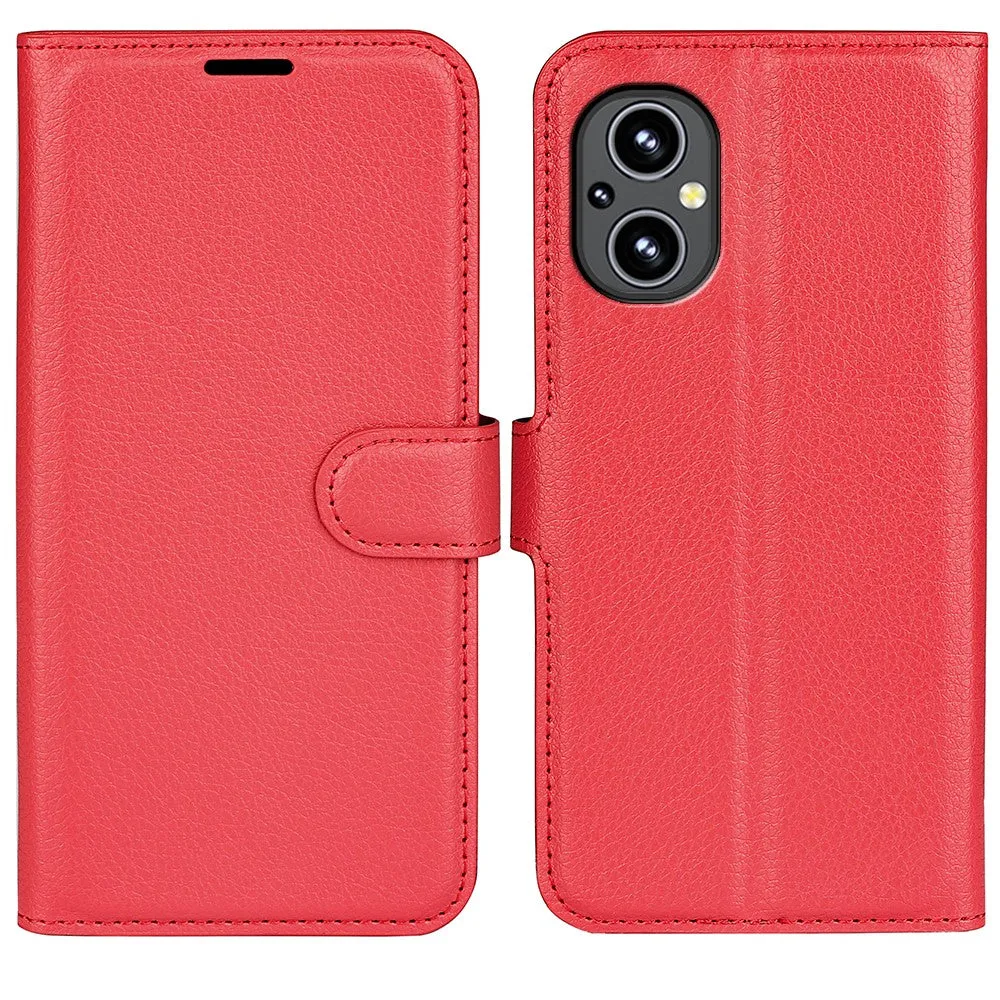 Classic OnePlus Nord N20 5G flip case - Red