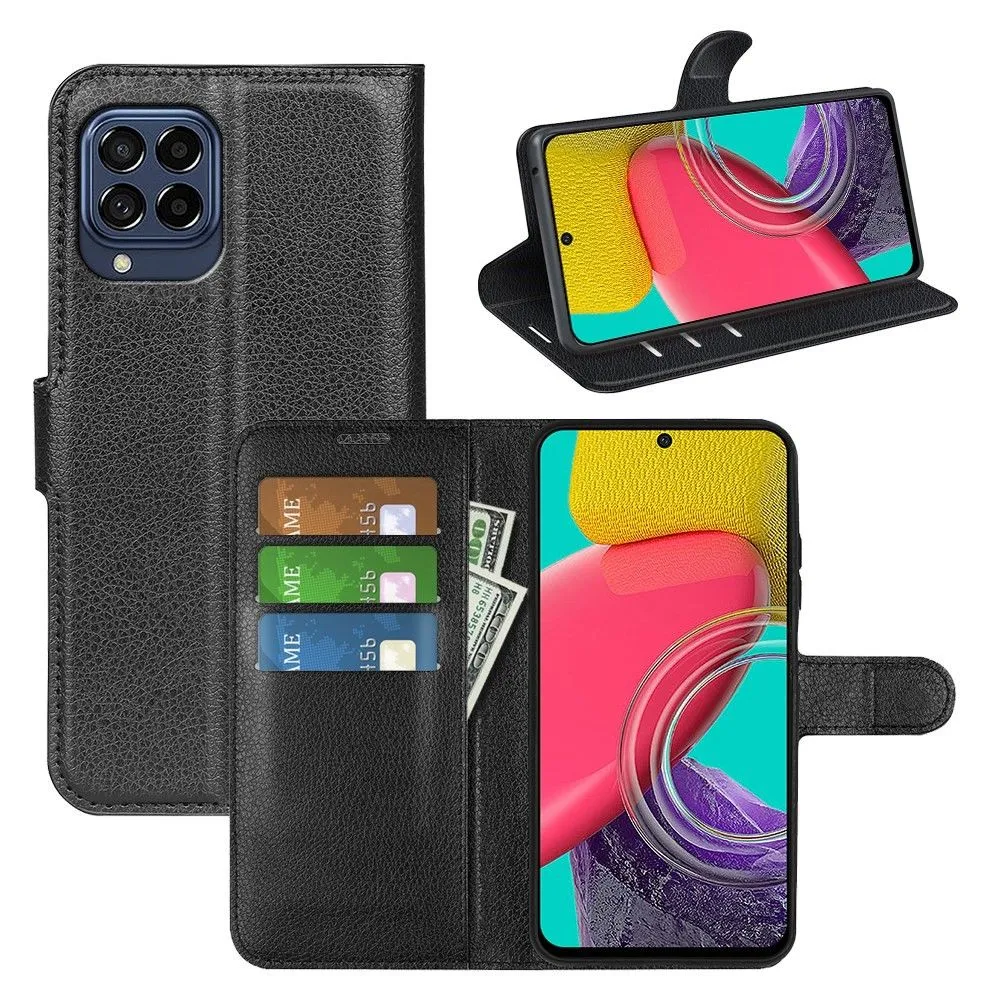 Classic Samsung Galaxy M53 5G flip case - Black