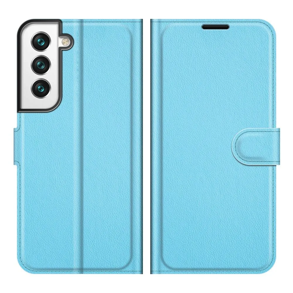 Classic Samsung Galaxy S22 Plus flip case - Blue